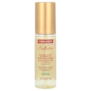 SheaMoisture Ultra Moisture & Nourish Oil, Manuka Honey & Mafura Oil, 3.3 fl oz (97 ml) - 1 of 2