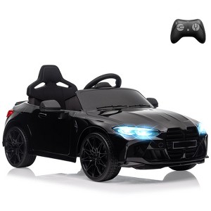 Jojoka 12V Toddler Electric Vehicle Licensed by BMW M4 Ride On Car for Kids w/ Remote Control,3 Speed,Led Light,Bluetooth - 1 of 4