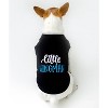 Parisian Pet 'Little Wingman' Winged Dog Shirt – Cool Adventure-Themed Shirt for Dogs & Cats, Black - 4 of 4