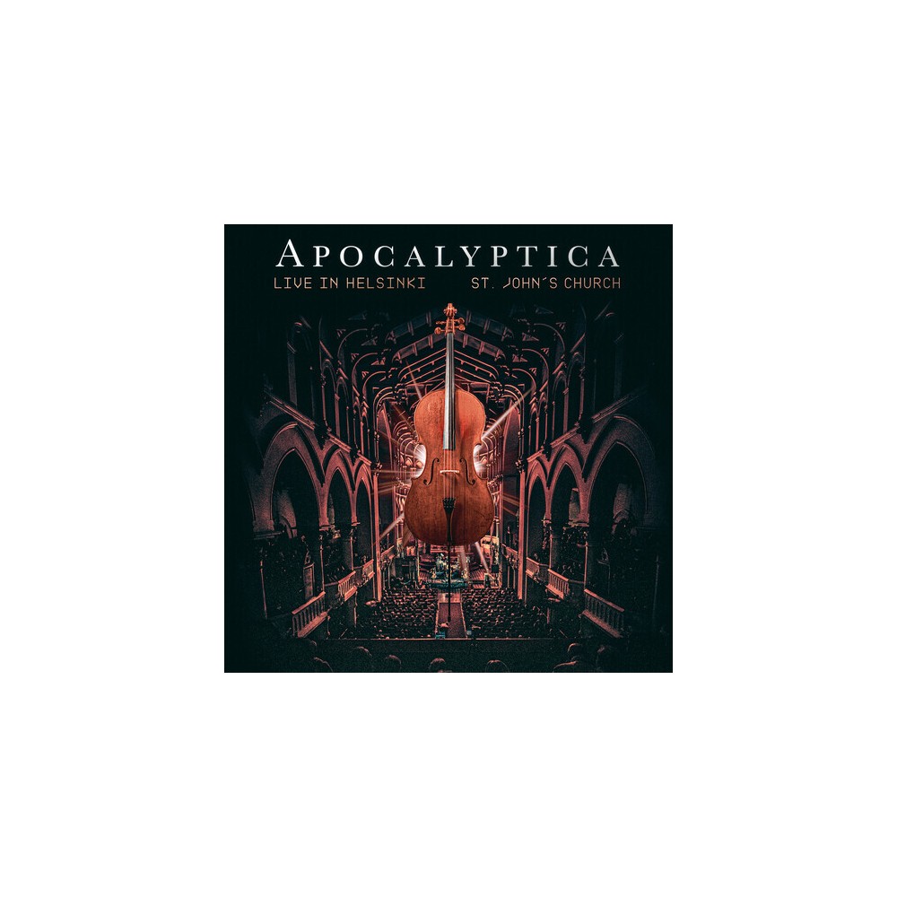 Apocalyptica - Live in Helsinki St. Johns Church - Orange (Colored Vinyl Orange Gatefold LP Jacket Limited Edition)