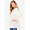 Roaman's Women's Plus Size Eyelet Big Shirt - 4 of 4