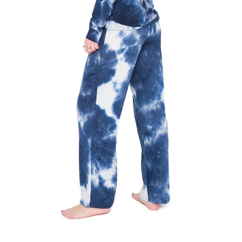 Hello Mello Women's Tie Dye Lounge Pajama Pants, 2 of 6