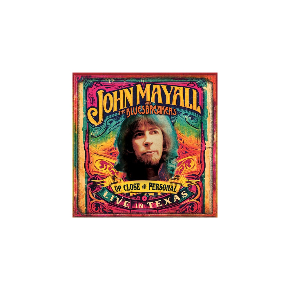 John Mayall - Up Close and Personal - Live in Texas (Colored Vinyl Red Reissue Remastered)