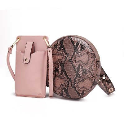MKF Collection Hailey Smartphone Convertible Crossbody Bag by Mia K