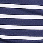 deep sea/white media stripe