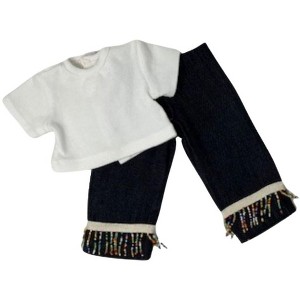 Doll Clothes Superstore Jazzy Jeans Fit 18 Inch Girl Dolls Like Our Generation American Girl Our Life Dolls - 1 of 4