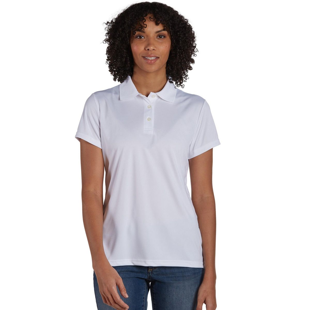 Hanes Sport Cool DRI Women's Performance Polo Shirt, 3-Pack - thumbnail 7