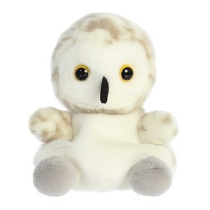 Aurora Palm Pals 4.5" Sasha Owl Grey Stuffed Animal - 1 of 4