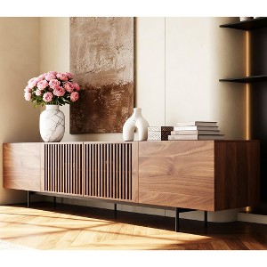 Gaoyangjiaju 94.48 Inch Wooden TV Stand with Storage for TVs Up to 100 Inches - 1 of 4