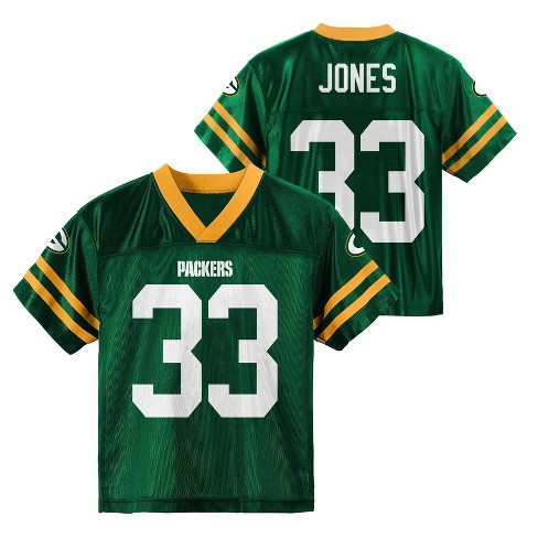 Nfl Green Bay Packers Toddler Boys' Short Sleeve Jones Jersey : Target