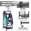 ZACHVO Golf Storage Garage Organizer, Golf Bag Storage Stand and Other Golfing Equipment Rack - 3 of 4