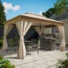 Lausaint Home 10'X13' Patio Steel Gazebo - 2 of 4