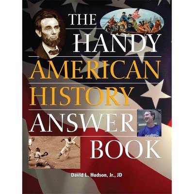 The Handy American History Answer Book - (Handy Answer Books) by  David L Hudson (Paperback)