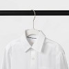 5pk Kids' Flocked Hangers White - Brightroom™: Velvet Baby & Toddler Clothes Hangers, 1 Year Warranty - 4 of 4