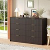 8/9 Drawer Dresser, Bedroom Storage Cabinet with Drawers, Wooden Bedroom Dresser - 2 of 4