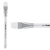 Creative Mark Polar Flo Professional Watercolor Brushes - Assorted Shape  - Short Handle, Nickel-Plated Seamless Brass Ferrule - Art Paint Brushes for - 2 of 4