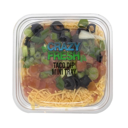 Crazy Fresh Mini Taco Dip - 8oz : Target