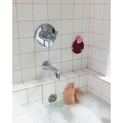 Pink Recycled Plastic Bathroom Hook for Shower Tools