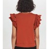 Women's Flutter Sleeve French Terry Shell Top - GOLDIE - 2 of 2