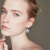 Bohemian Teardrop Earrings, Sterling Silver Drop Earring Advanced Fashion Temperament, Low Allergy Suitable for Women - 3 of 4