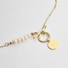 SOHI Women's Gold Link Chain Necklace - 4 of 4
