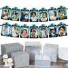 Big Dot of Happiness Two Cool - Boy - DIY Blue 2nd Birthday Party Decor - Picture Display - Photo Banner - 2 of 4