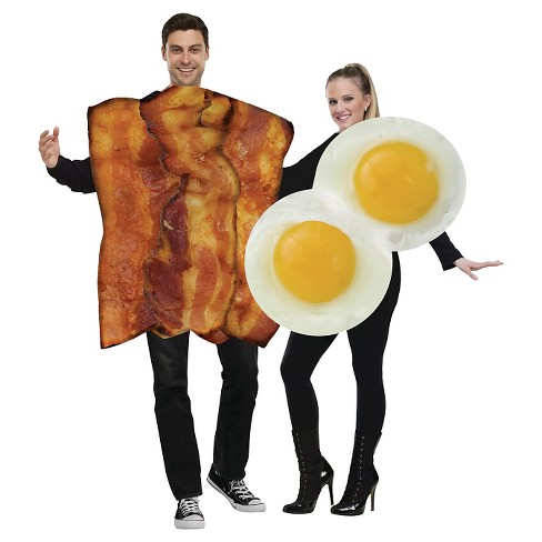 Image result for bacon and eggs costume