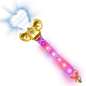 ArtCreativity 14" Multi-Color Spinning Light Up Diamond Wand - 1 of 4