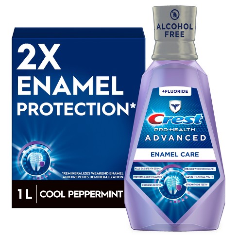 Crest Pro-Health Advanced Mouthwash, Alcohol Free, Enamel Care - 1 L - image 1 of 4