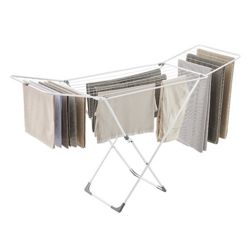 type A Stainless Steel Gullwing Drying Rack, 61.5 x 20 x 38.5-in