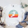 Simply Sage Market Women's Graphic Sweatshirt Snowboard With Stripes - 3 of 4