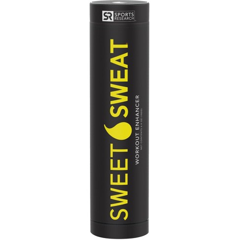 GetUSCart- Sweet Sweat Premium Waist Trimmer, for Men & Women. Includes  Free Sample of Sweet Sweat Gel! (X-Large),Black & Yellow