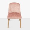 Vatros Chenille Upholstered Side Chair Dining Chairs - 3 of 4