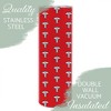 Elanze Designs Amazing Doctor Red Caduceus 20 ounce Stainless Steel Travel Tumbler - 3 of 4