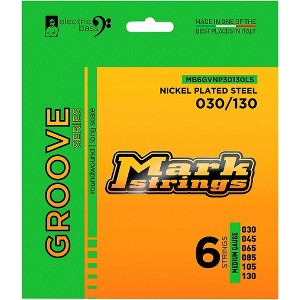 Markbass Markbass Groove Series Electric Bass Nickel Plated Steel Strings (30 - 130) Medium Gauge - 1 of 1