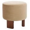 Mista Ottoman With Wood Legs - OTT1310 - Safavieh - 4 of 4