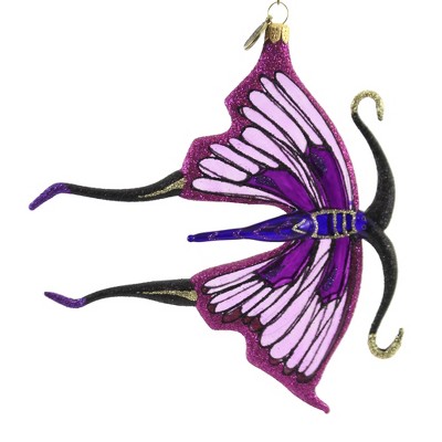 Blu Bom 6.5" Butterfly Flight Ornament Spring Christmas  -  Tree Ornaments