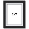 PosterPalooza | Photo Size Flat Silver Picture Frame - UV Acrylic, Foam Board Backing, Hanging Hardware - 2 of 4