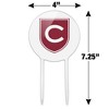 Colgate University Secondary Logo Acrylic Cake Topper Party Decoration for Wedding Anniversary Birthday Graduation - 2 of 4