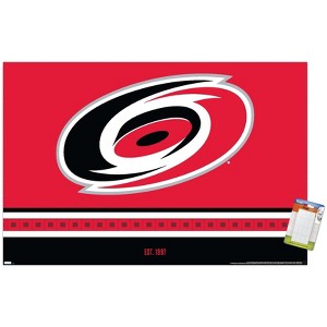 Trends International NHL Carolina Hurricanes - Logo 21 Unframed Wall Poster Prints - 1 of 4
