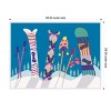 Amanti Art Winter Ski Village by Rachel Lee 3 Birdies Studio Canvas Art Framed - 3 of 4