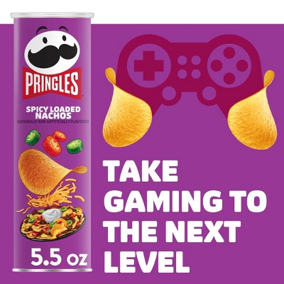 Pringles Spicy Loaded Nacho Chips Potato Crisps Chips - 5.5oz