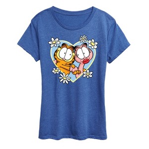 Women's - Garfield - Garfield Arlene Heart Short Sleeve Graphic T-Shirt - 1 of 4