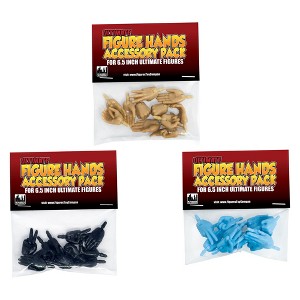 Swappable Hands Accessory Pack For Figures Toy Company Ultimate 6.5 Inch Action Figures: Set of all 3 Colors - 1 of 1