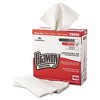Brawny Professional Medium Duty Scrim Reinforced Wipers, 4-Ply, 9.25 x 16.69, Unscented, White, 166/Box, 5 Boxes/Carton - 2 of 3