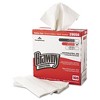 Brawny Professional Medium Duty Scrim Reinforced Wipers, 4-Ply, 9.25 x 16.69, Unscented, White, 166/Box, 5 Boxes/Carton - image 2 of 3