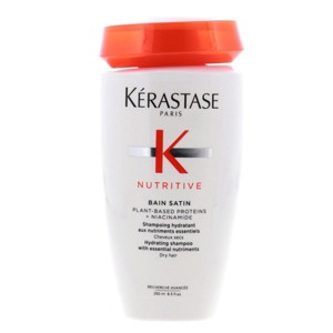 Kerastase Nutritive Bain Satin Hydrating Shampoo, Dry Hair, 8.5 oz