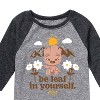 Boys' - Marvel - Guardians of the Galaxy Be Leaf In Yourself Raglan Graphic T-Shirt - 2 of 4