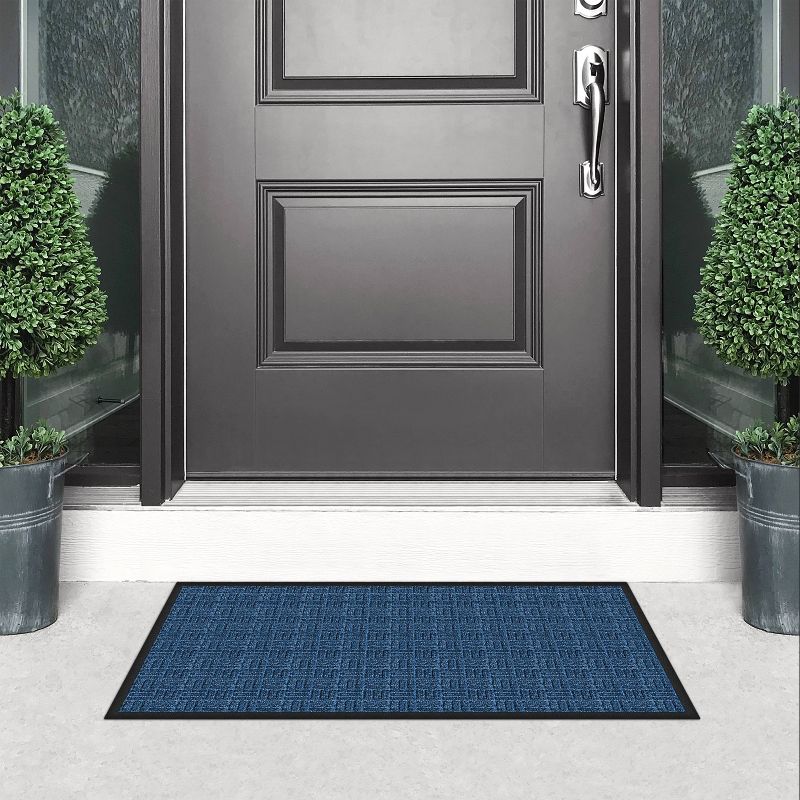 2&#39;x3&#39; Gate Keeper Doormat Blue - Apache Mills, 3 of 6