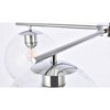 Elegant Lighting Opus 4 lights chrome pendant - 4 of 4